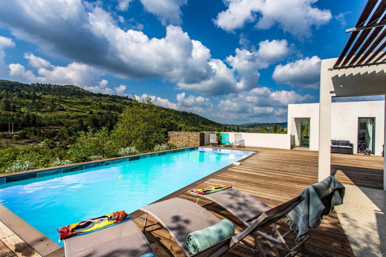Villa Blanche, Contemporary, Cathars, Couiza, Carcassonne Exterior photo