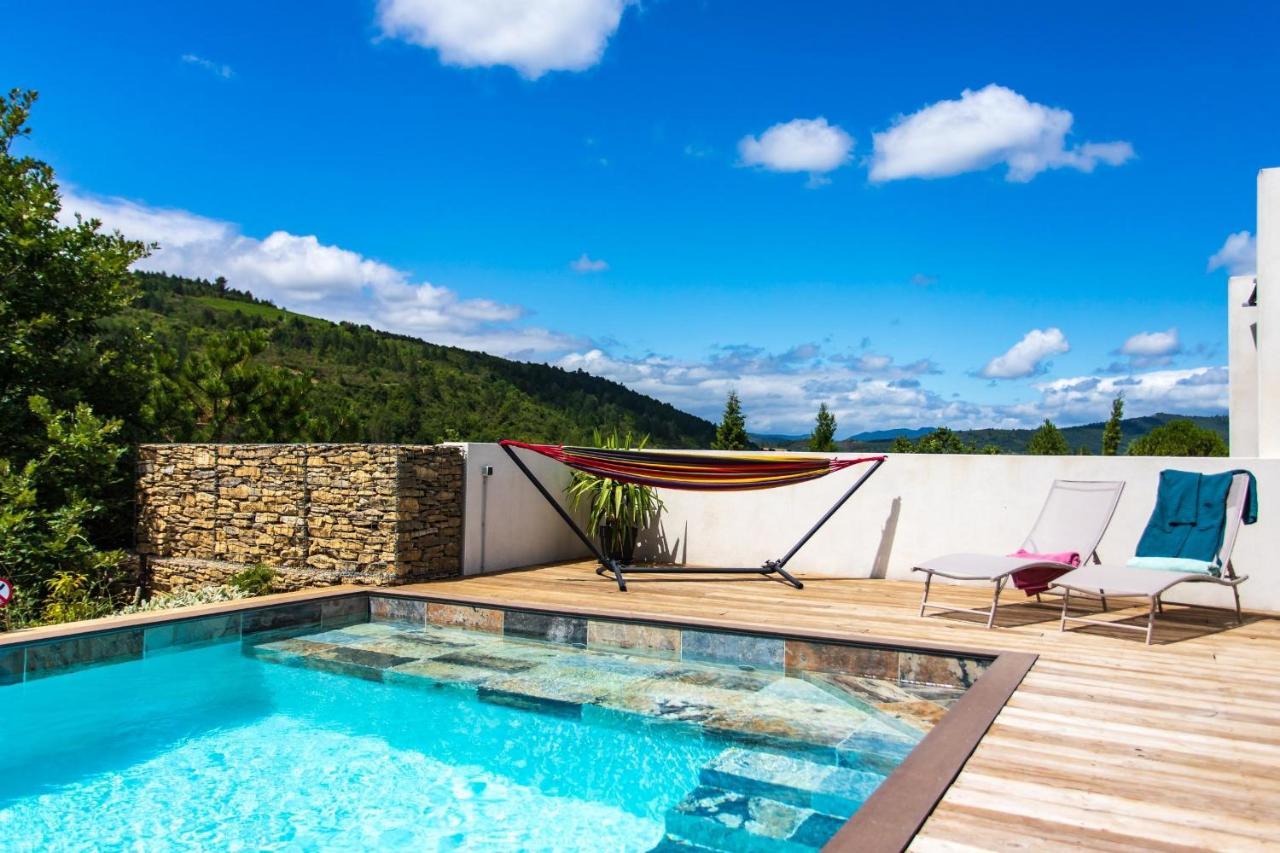Villa Blanche, Contemporary, Cathars, Couiza, Carcassonne Exterior photo
